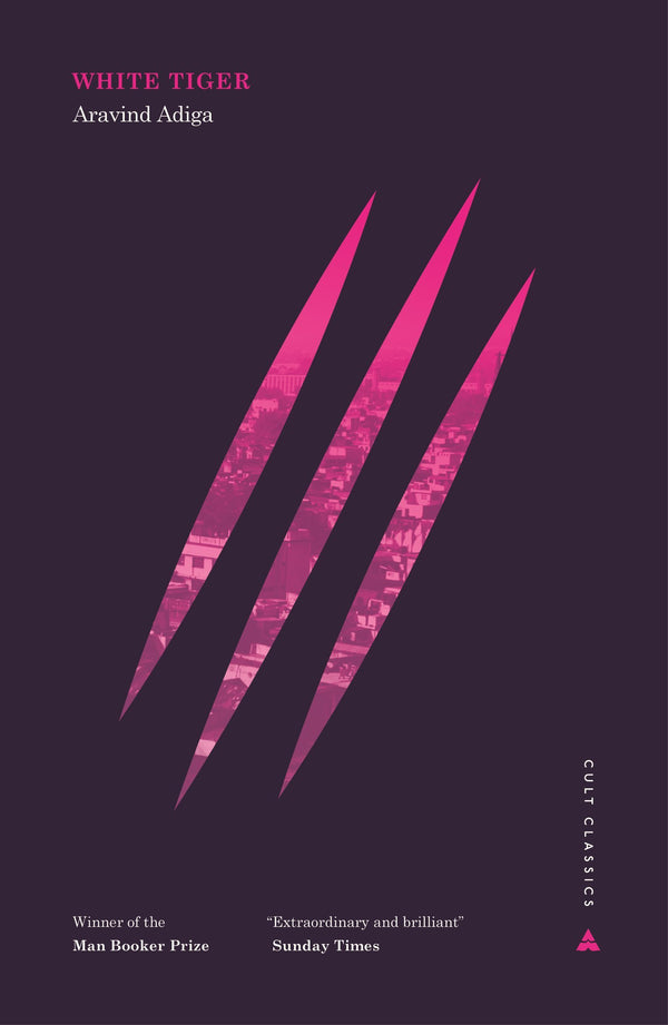 Book cover of The White Tiger by Aravind Adiga