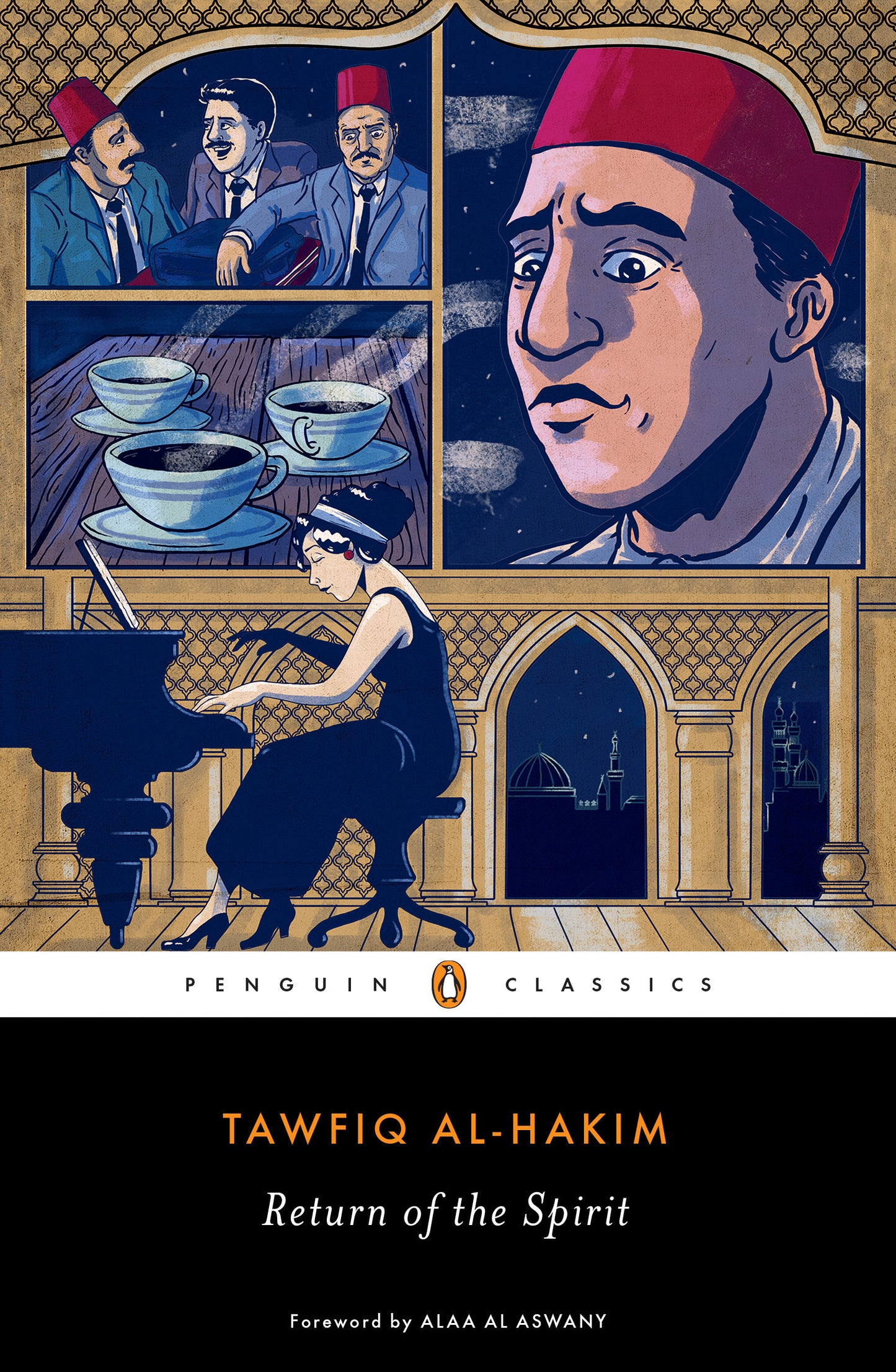Book cover of Return Of The Spirit by Tawfiq Al-Hakim, Alaa Al Aswany (Foreword), William Maynard Hutchins (Introduction), Russell Harris (Trans.)