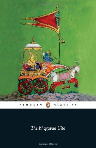 Book cover of The Bhagavad Gita by Krishna-Dwaipayana Vyasa, Juan Mascaró (Trans.)