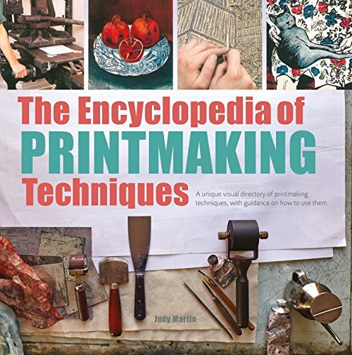 Book cover of The Encyclopedia of Printmaking Techniques by Judy Martin