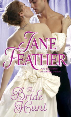 Book cover of The Bride Hunt by Jane Feather