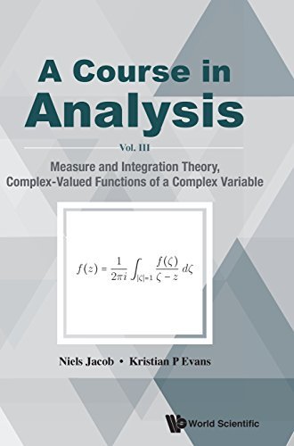 Book cover of Course In Analysis, A by Niels Jacob & Kristian P Evans, Kristian P Evans