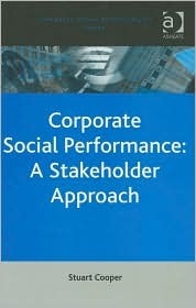 Book cover of Corporate Social Performance: A Stakeholder Approach by Stuart Cooper