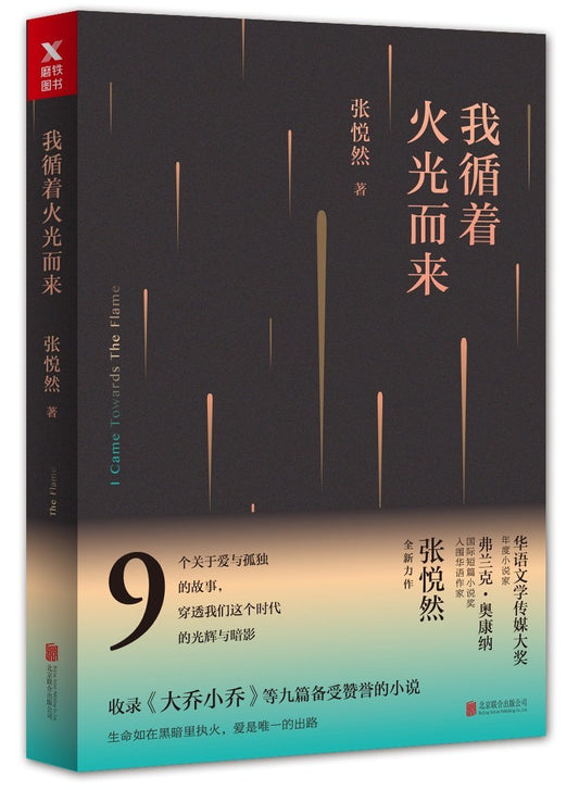 Book cover of 我循着火光而来 I Came Towards The Flame by 张悦然Zhang Yueran