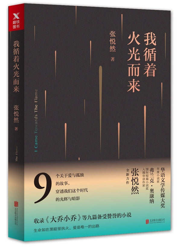 Book cover of 我循着火光而来 I Came Towards The Flame by 张悦然Zhang Yueran