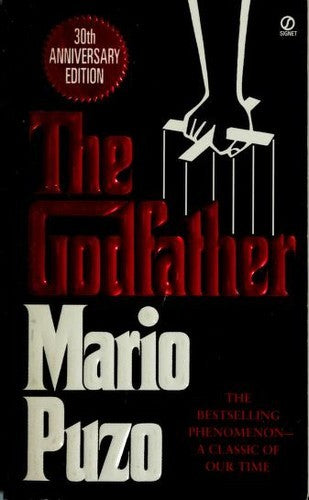 Book cover of The Godfather by Mario Puzo