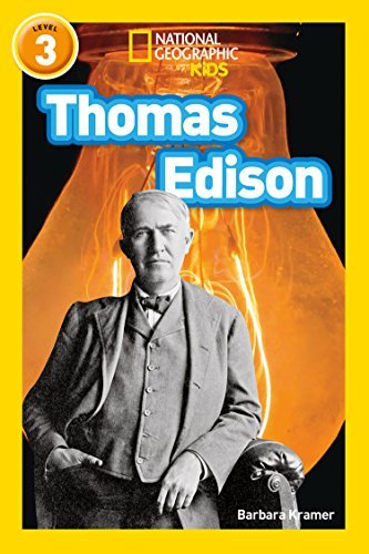 Book cover of Thomas Edison: Level 3 by Barbara Kramer
