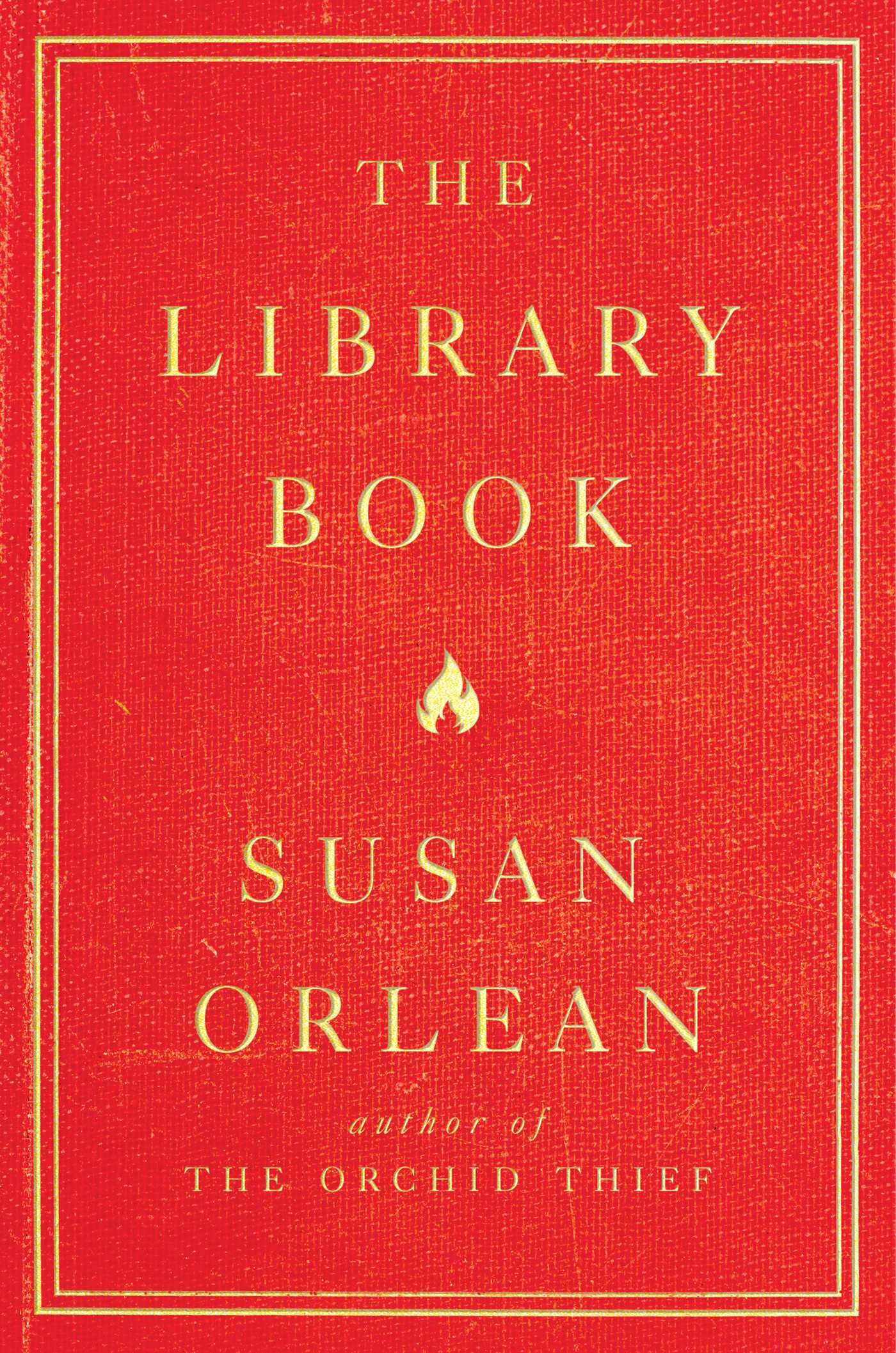 Book cover of The Library Book by Susan Orlean