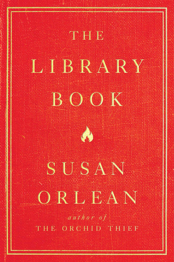 Book cover of The Library Book by Susan Orlean