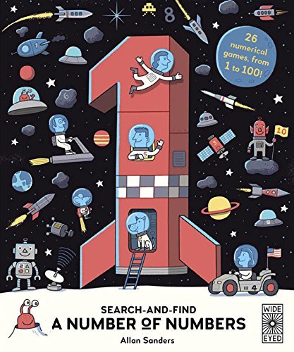 Book cover of Search and Find a Number of Numbers by A.J. Wood, Allan Sanders (Illus.)