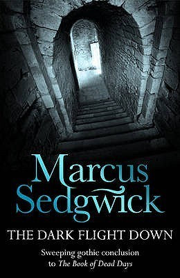 Book cover of The Dark Flight Down by Marcus Sedgwick