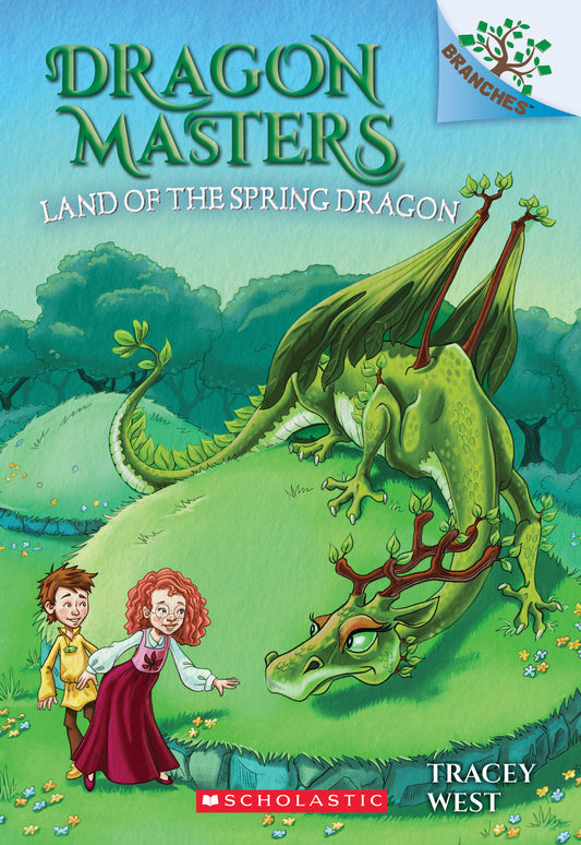 Book cover of The Land Of The Spring Dragon: A Branches Book by Tracey West, Matt Loveridge (Illus.)