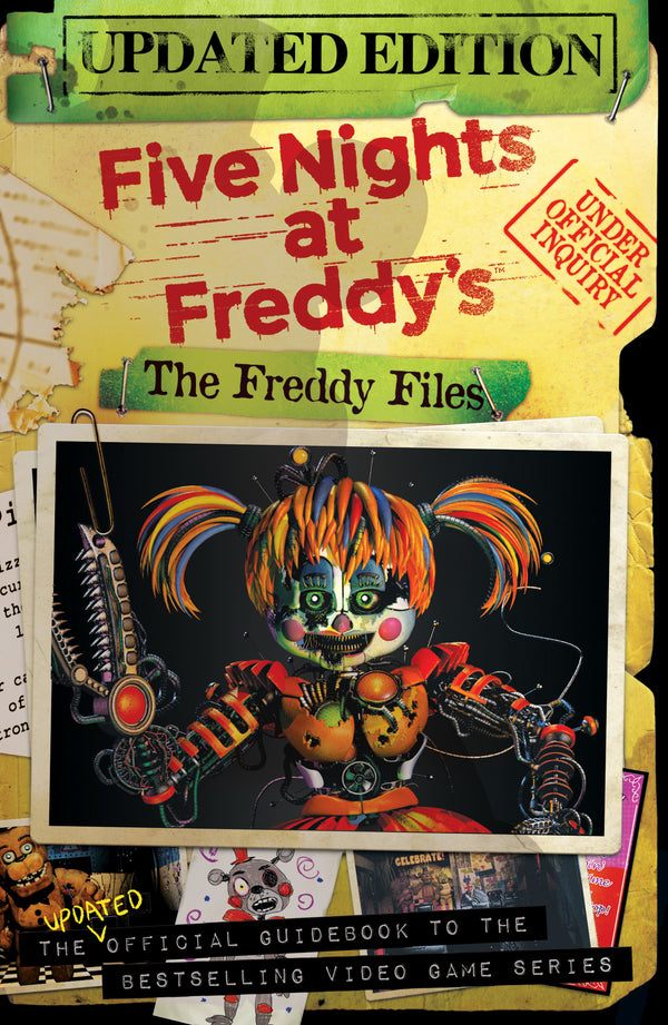 Book cover of The Freddy Files by Scott Cawthon (Creator)