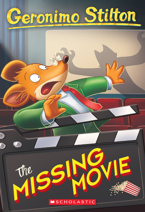 Book cover of The Missing Movie by Geronimo Stilton