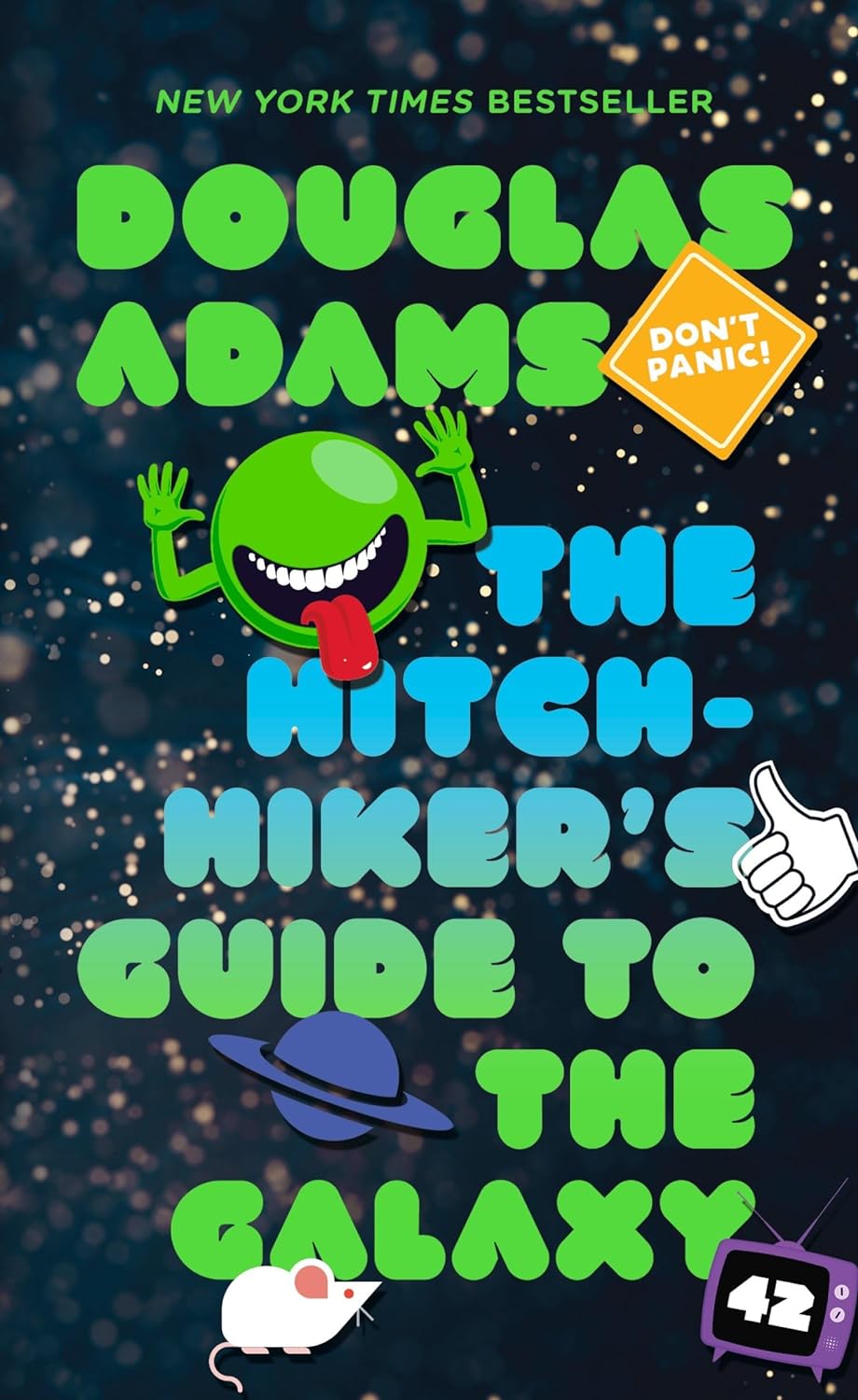 Book cover of The Hitchhiker's Guide to the Galaxy by Douglas Adams
