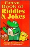 Book cover of Great Book Of Riddles & Jokes by Joseph Rosenbloom, Sanford Hoffman (Illus.)