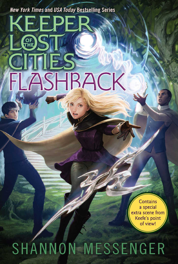 Book cover of Flashback by Shannon Messenger