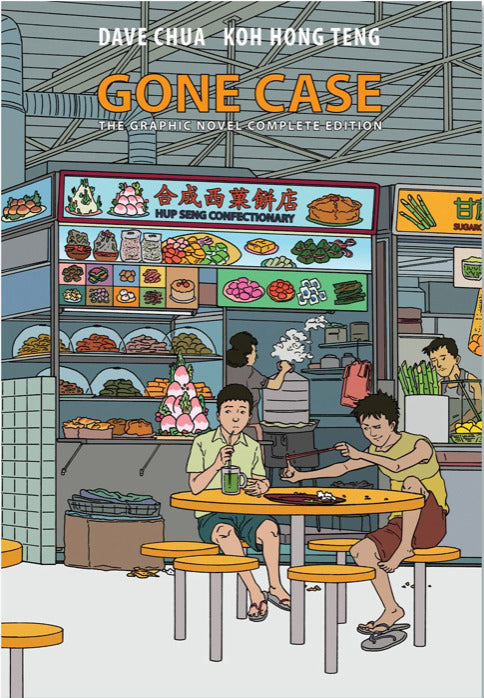 Book cover of Gone Case: The Graphic Novel Complete Edition by Dave Chua, Koh Hong Teng