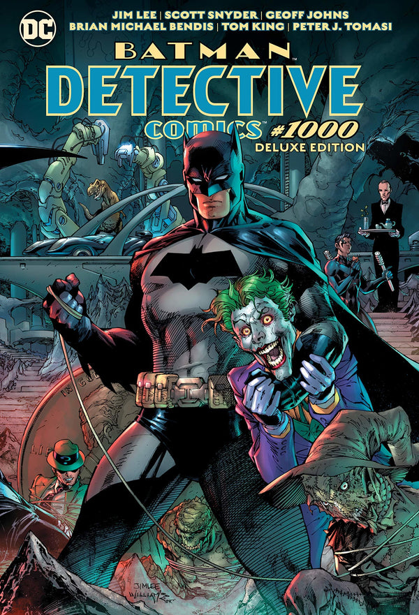 Book cover of Batman: Detective Comics #1000 Deluxe Edition by Peter J. Tomasi, Alan Grant, Neal Adams, Dennis O'Neil