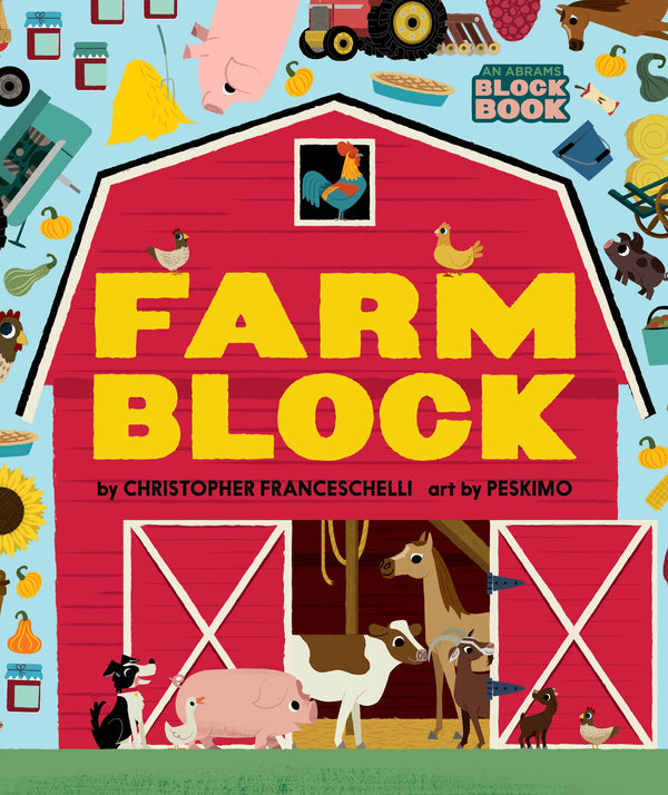 Book cover of Farmblock by Christopher Franceschelli, Peskimo (Illus.)