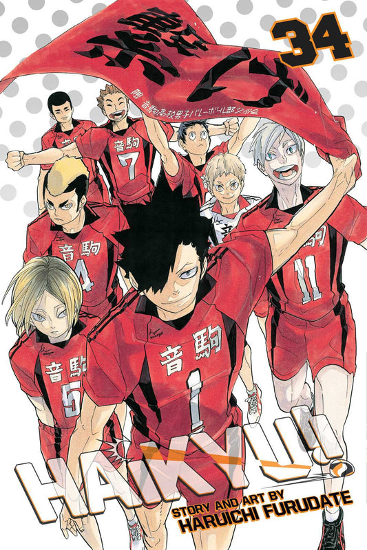 Book cover of Haikyu!!, Vol. 34 by Haruichi Furudate
