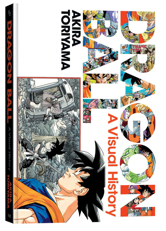 Book cover of Dragon Ball: A Visual History by Akira Toriyama (Illus.)
