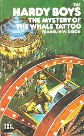 Book cover of The Mystery of the Whale Tattoo by Franklin W. Dixon