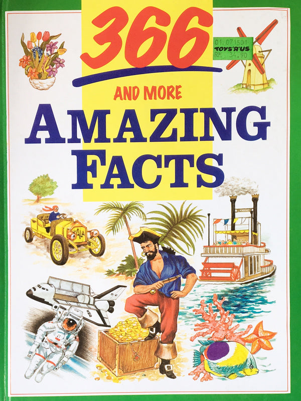 Book cover of 366 and More Amazing Facts by Simonetta Capra (Illus.), Fredo Valla