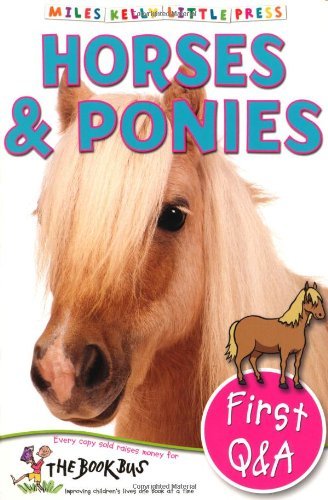 Book cover of First Q A Horses Ponies by N/A