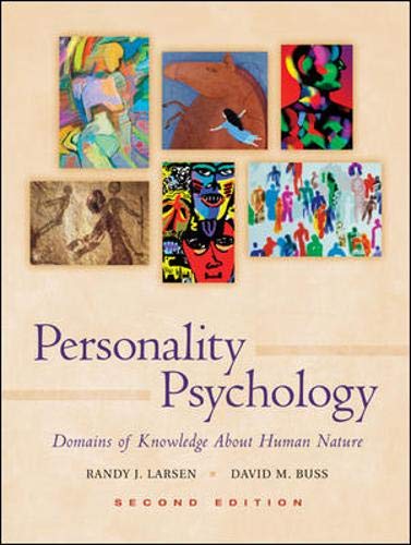 Book cover of Personality Psychology: Domains Of Knowledge About Human Nature by Randy J. Larsen