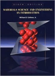Book cover of Materials Science And Engineering An Introduction by William D. Callister Jr.