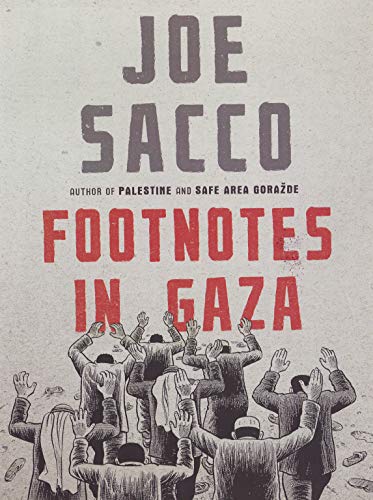 Book cover of Footnotes In Gaza by Joe Sacco