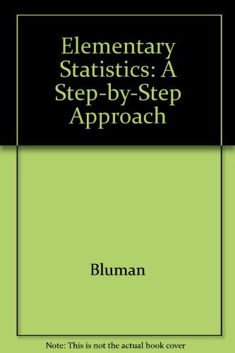 Book cover of Elementary Statistics by Bluman