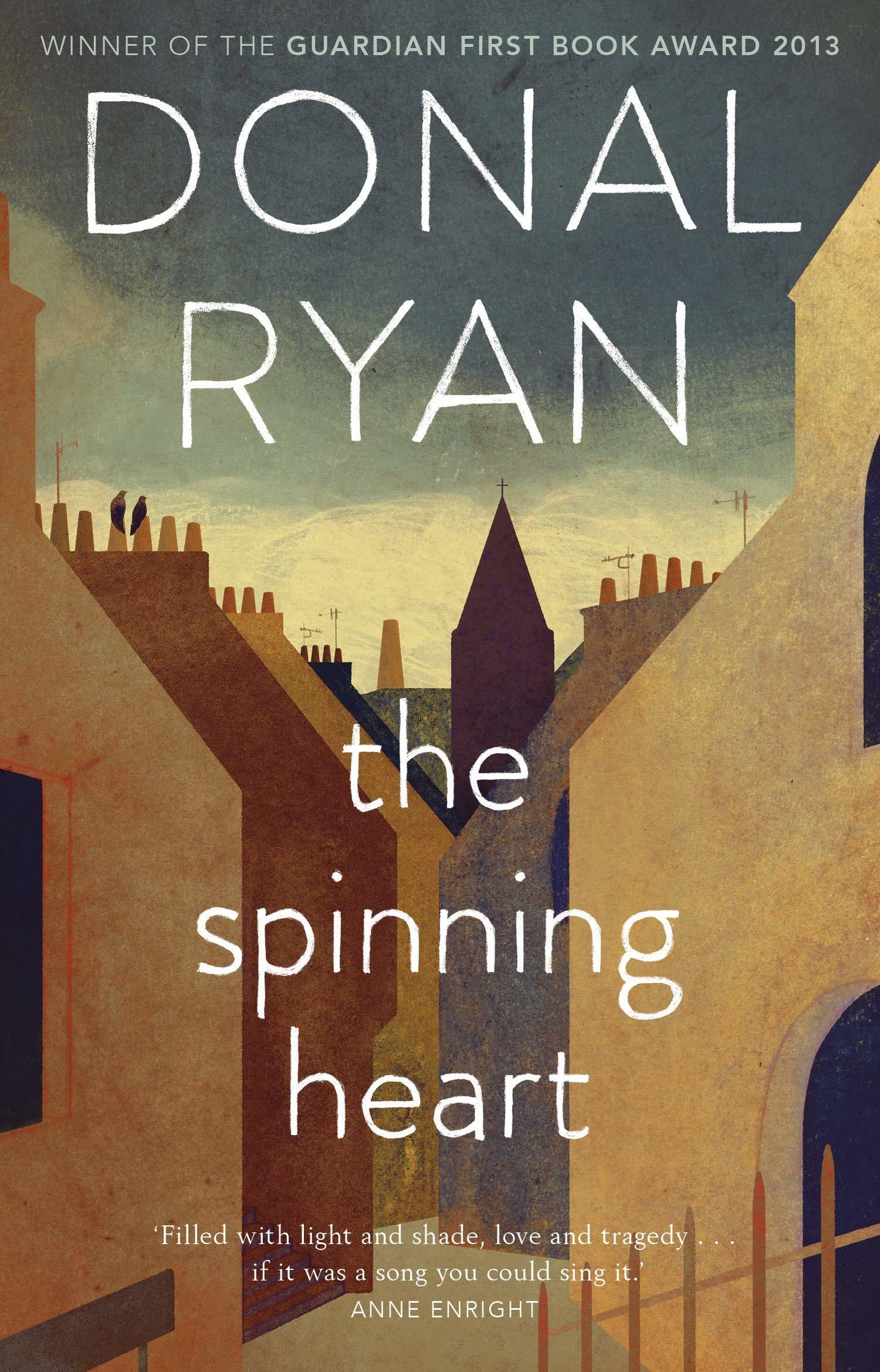 Book cover of The Spinning Heart by Ryan Donal