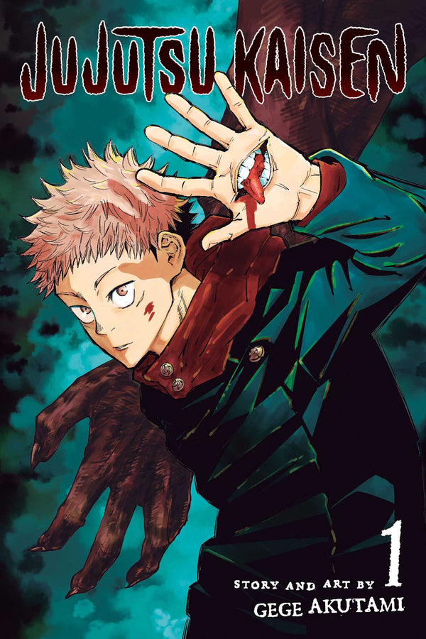 Book cover of Jujutsu Kaisen, Vol. 1 by Gege Akutami