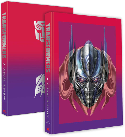 Book cover of Transformers: A Visual History by Jim Sorenson