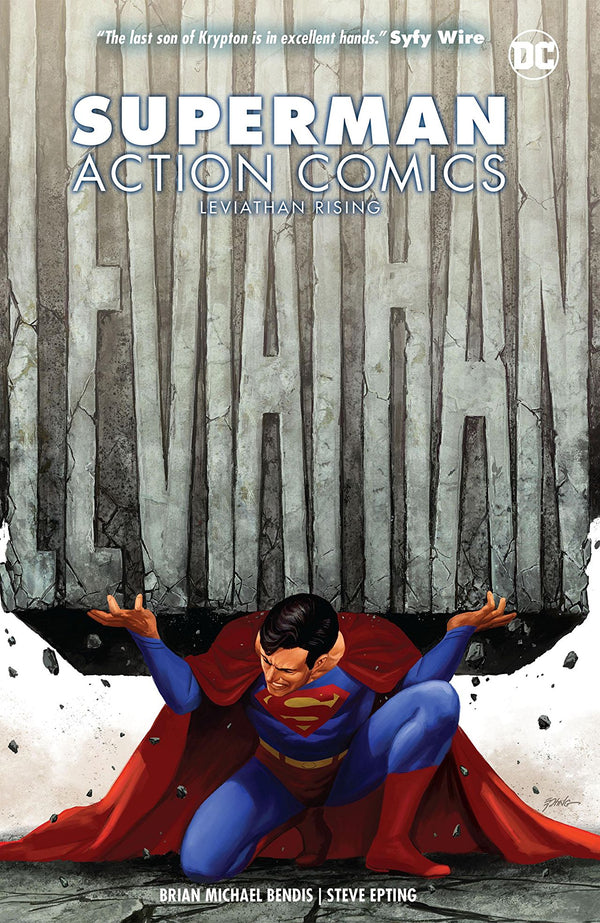 Book cover of Superman: Action Comics, Vol. 2: Leviathan Rising by Brian Michael Bendis, Steve Epting (Illus.)