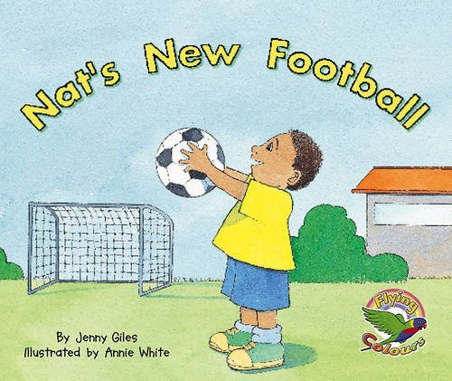 Book cover of Nat's New Football by Jenny Giles