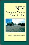 Book cover of Niv Compact Nave's Topical Bible by Anonymous