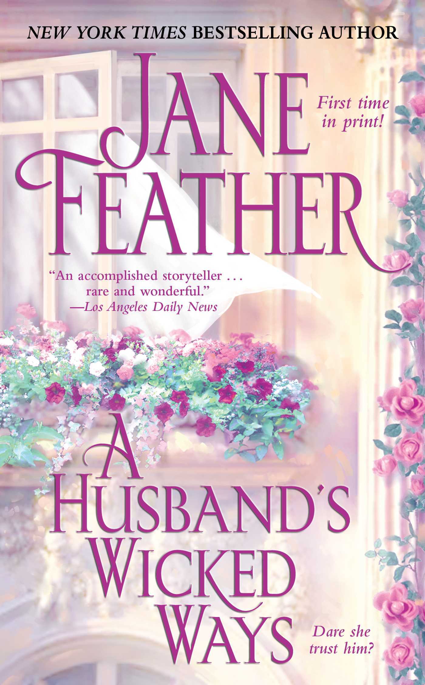 Book cover of A Husband's Wicked Ways by Jane Feather