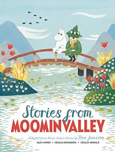 Book cover of Stories From Moominvalley by Alex Haridi, Tove Jansson, Cecilia Davidsson
