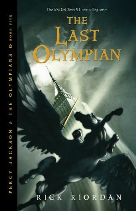 Book cover of The Last Olympian by Rick Riordan