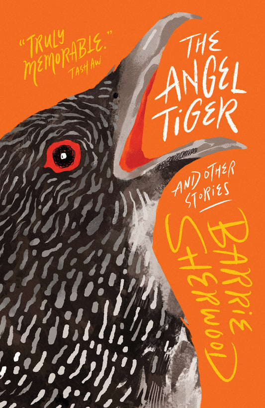 Book cover of The Angel Tiger And Other Stories by Barrie Sherwood