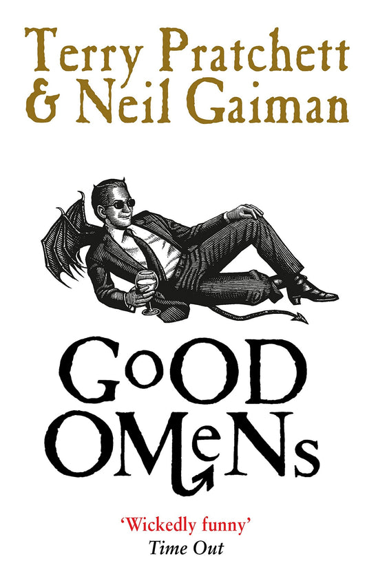 Book cover of Good Omens by Terry Pratchett, Neil Gaiman
