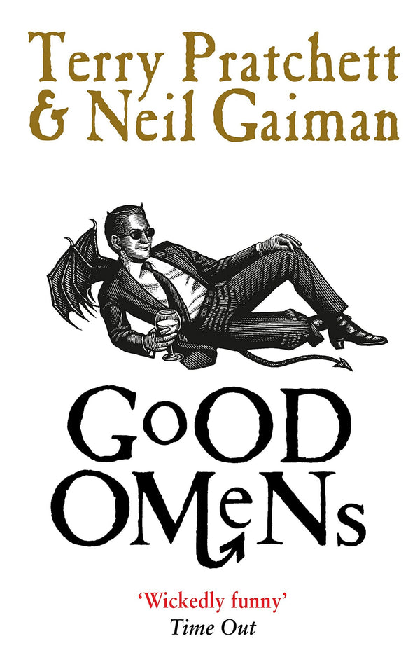 Book cover of Good Omens by Terry Pratchett, Neil Gaiman