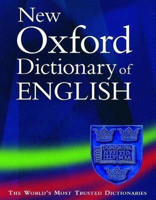 Book cover of New Oxford Dictionary of English Reissue by Various