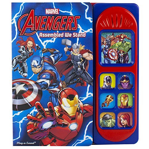Book cover of Marvel - Avengers Assembled We Stand Sound Book - PI Kids by Phoenix International Publications
