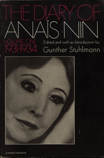 Book cover of The Diary of Anaïs Nin, Vol. 1: 1931-1934 by Anaïs Nin, Gunther Stuhlman (Editor, Introduction)