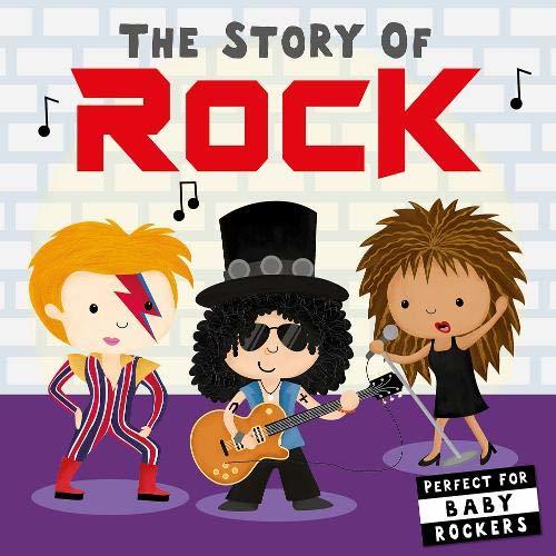 Book cover of The Story of Rock by Nicola Edwards, Lindsey Sagar (Illus.)