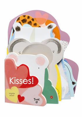 Book cover of Kisses! by Virgine Aracil (Creator)